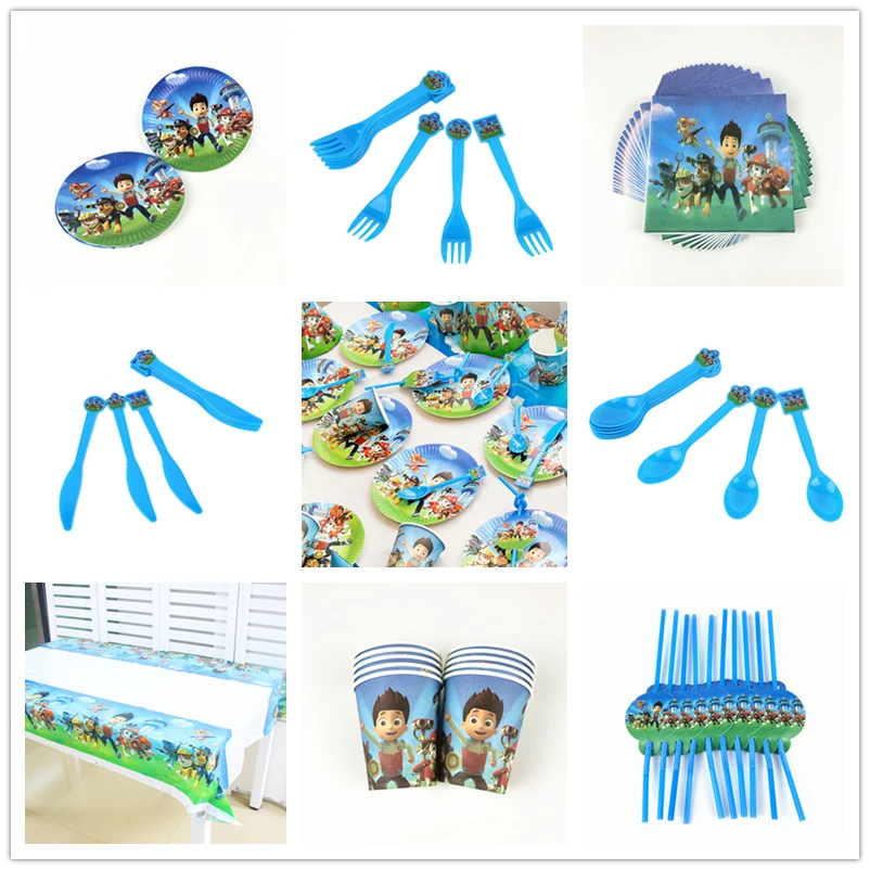 Щенячий патруль тематическая упаковка для детских мальчиков на день рождения