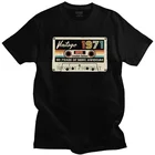Винтаж сделано в 1971 футболка для мужчин с короткими рукавами футболка с принтом стильные 50th на день рождения 50 лет подарок футболка натуральный хлопок Футболка