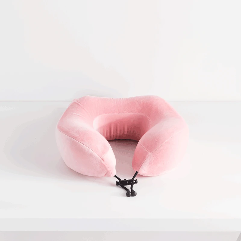 Подушка для путешествий из пены с памятью 360 поддержка головы и шеи утолщенная