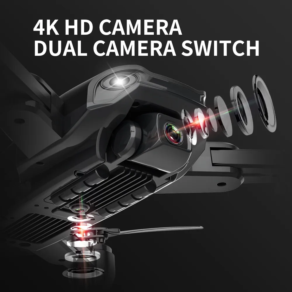 SG701S RC GPS беспилотные летательные аппараты с 5G Wi Fi FPV 4K Двухъядерный Intel HD Камера