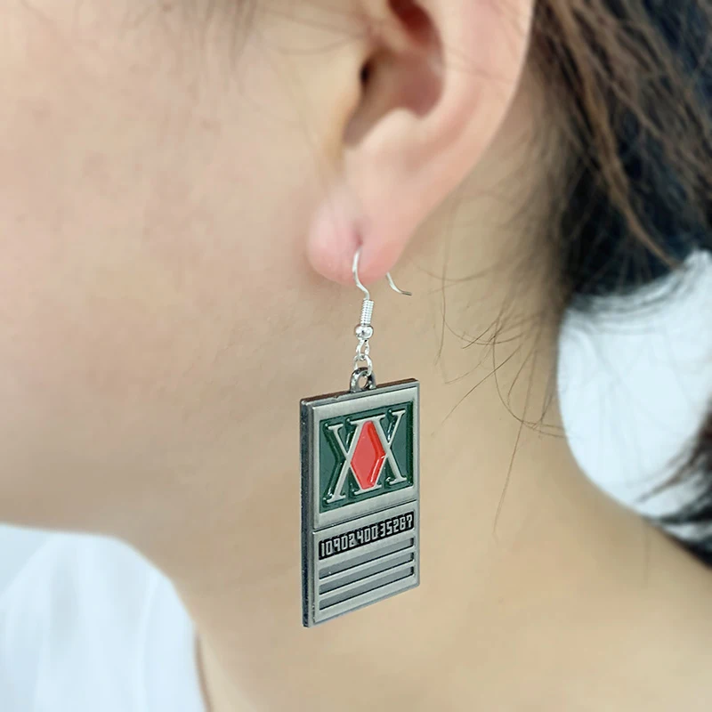 Висячие серьги Hunter x для женщин и мужчин Подарочная бижутерия висячие