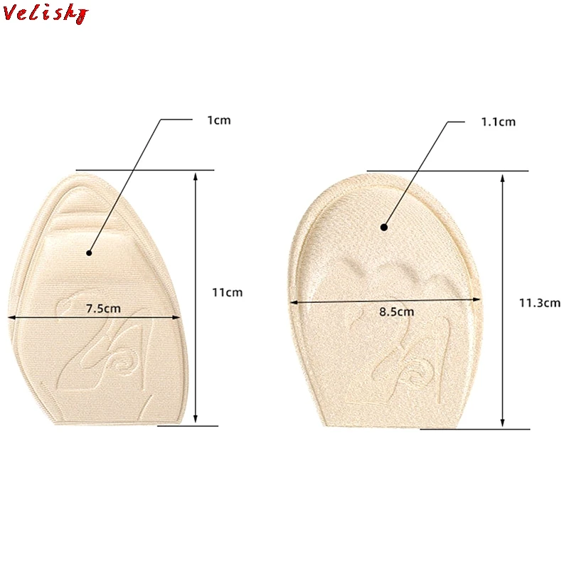 

Forefoot Pads Memory Foam Insoles For Shoes Inserts Women High Heels Sponge Plug Shoe Cushion Pain Relief Foot Care Pad