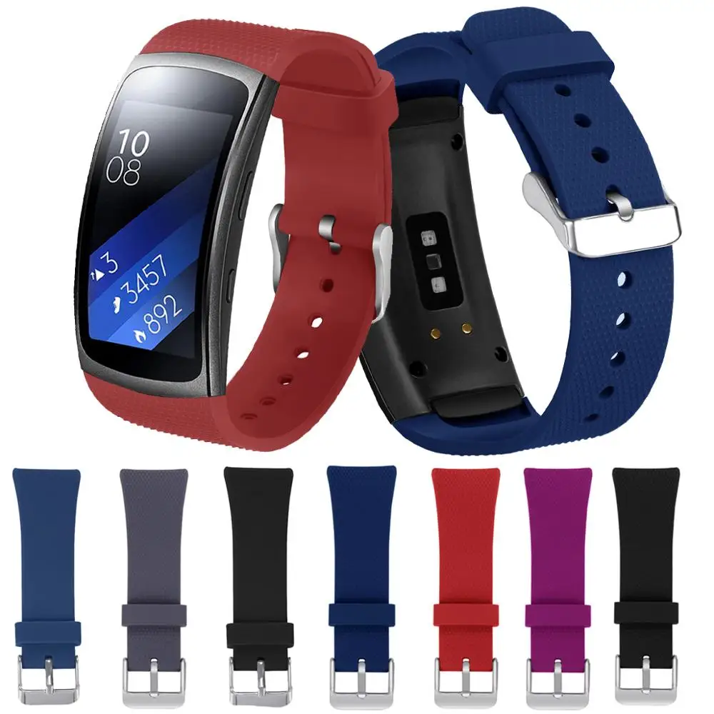 Сменный Браслет для Samsung Gear Fit 2 Pro Band роскошный силиконовый ремешок Fit2 SM R360 защита