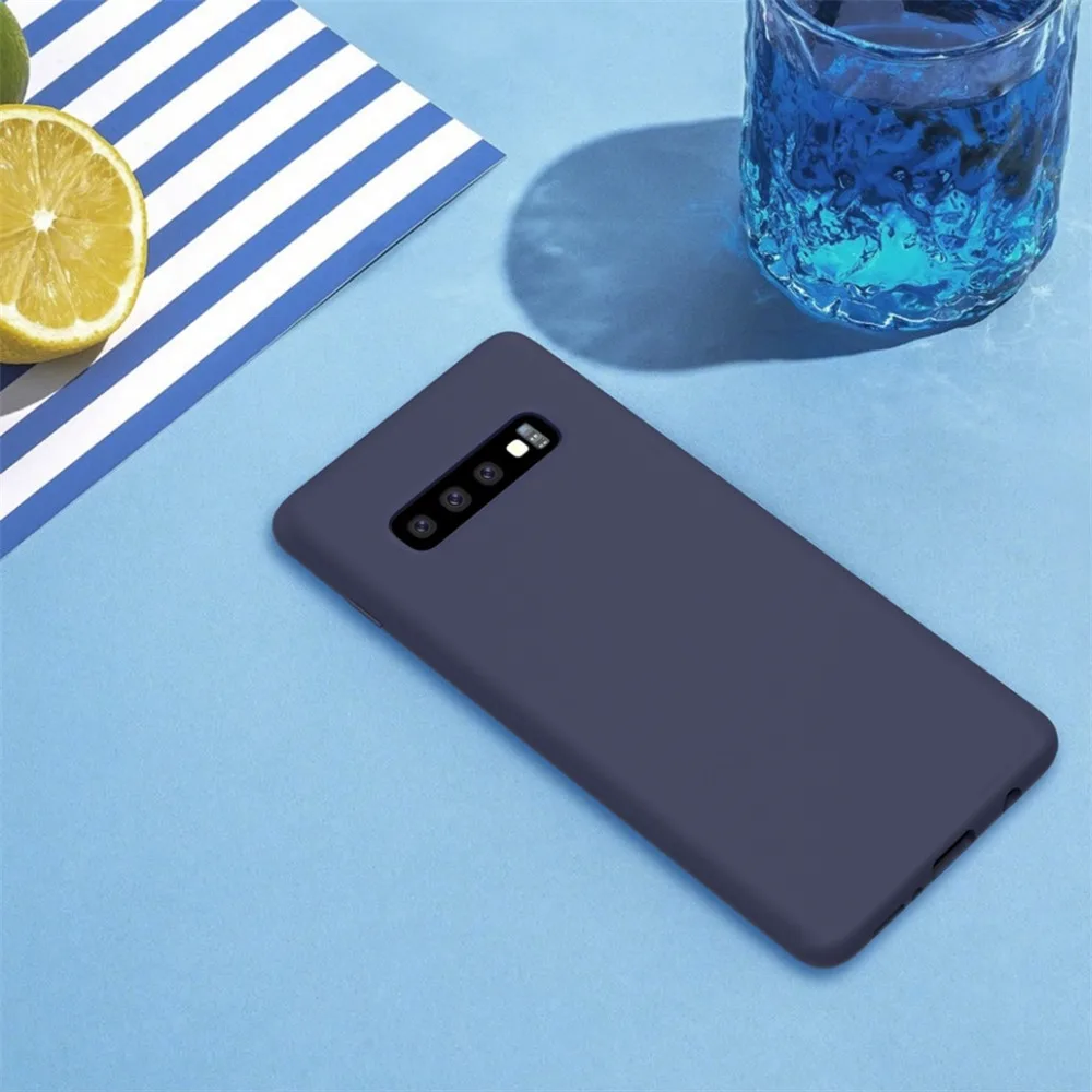 Для Samsung Galaxy S10 + S10e чехол NILLKIN Flex чистый тонкий мягкий жидкий силиконовый каучук