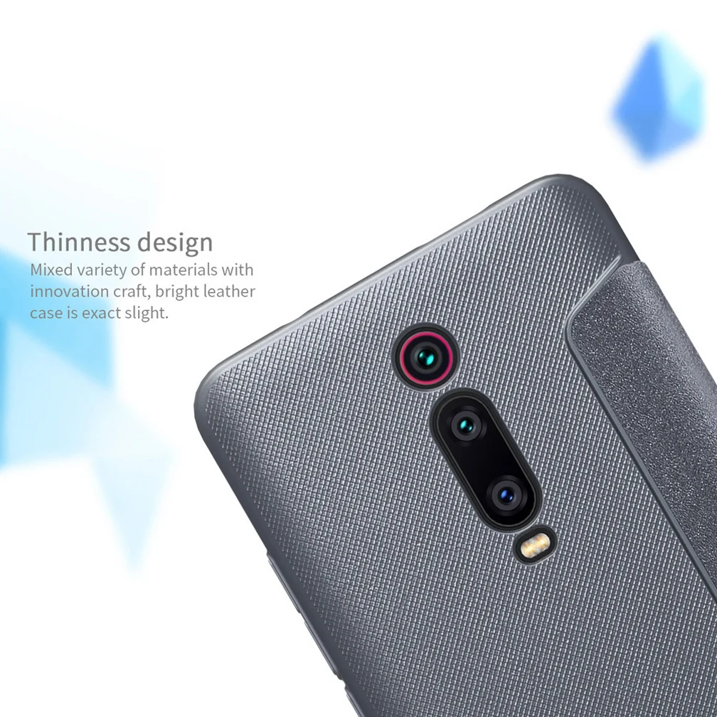 For xiaomi mi 9T/9T Pro Global Version NILLKIN Sparkle, откидной Чехол из искусственной кожи, чехол для телефона xiaomi Redmi K20/K20 Pro