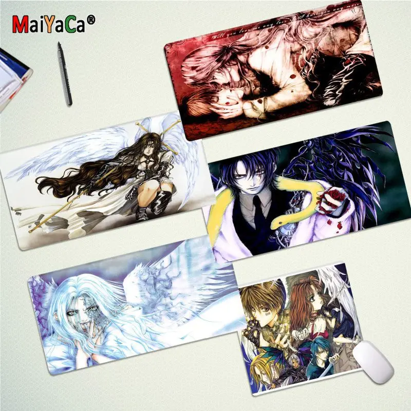 

MaiYaCa My Favorite angel sanctuary Rubber Mouse Durable Desktop Mousepad Free Shipping Large Mouse Pad Keyboards Mat