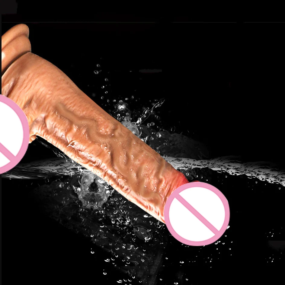 CPWD большой реалистичный пенис с USB зарядкой/подогревом мягкий фаллоимитатор