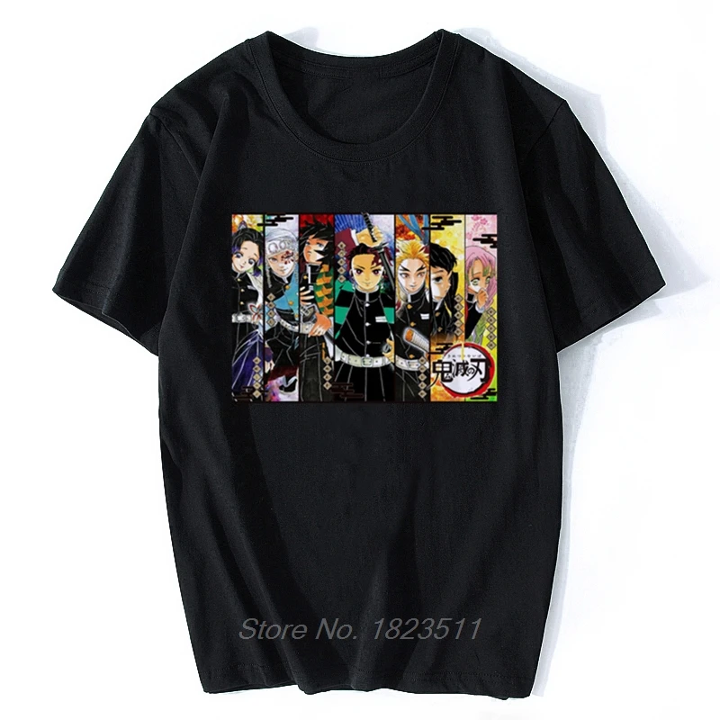 Модные призрак лезвие футболка быстросохнущая дышащая Повседневная Популярная