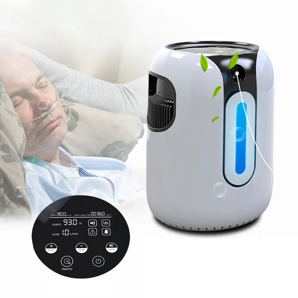 

7L/min Adjustable Oxygen Concentrator Oxygen Machine Portable Oxygen Generator For Household Use 220V