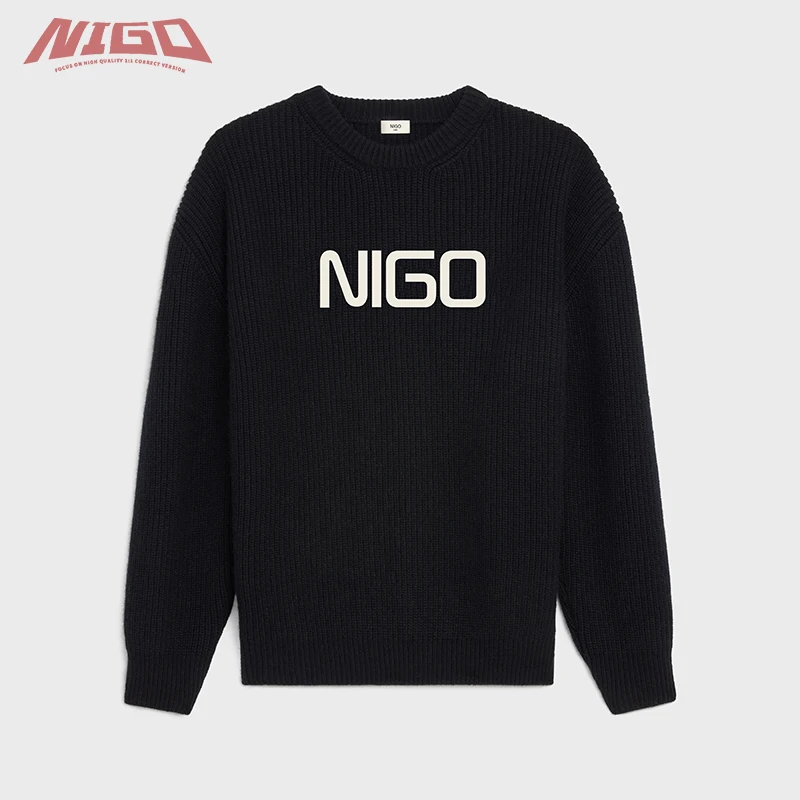 

NIGO Ms 21ss Шерстяной Свитер оверсайз # nigo3131