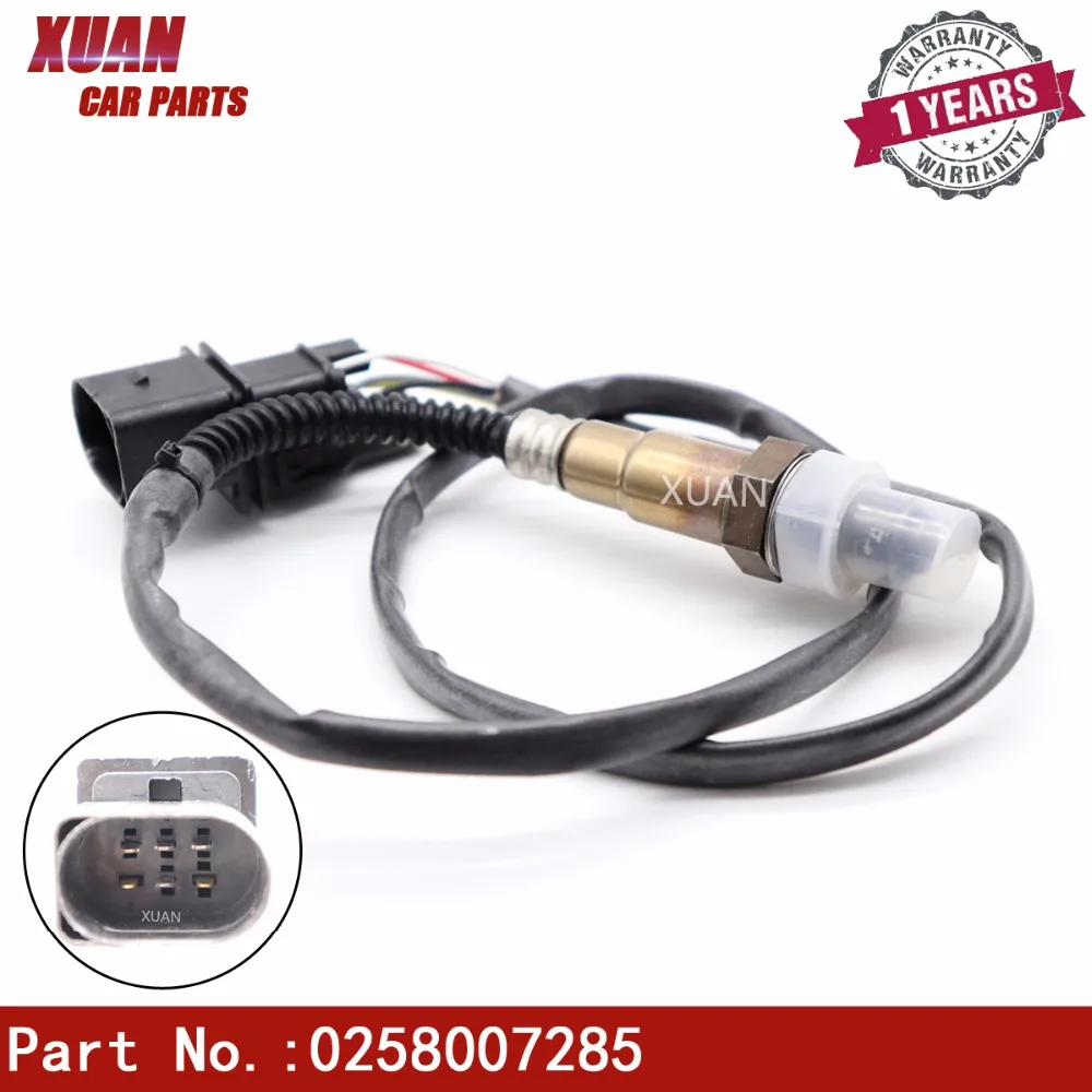 Кислородный датчик Lambda O2 0258007285 0 258 007 285 для AUDI A3 A8 Volkswagen GOLF TOURAN POLO 1 6/3 0/3 2/л|Датчик