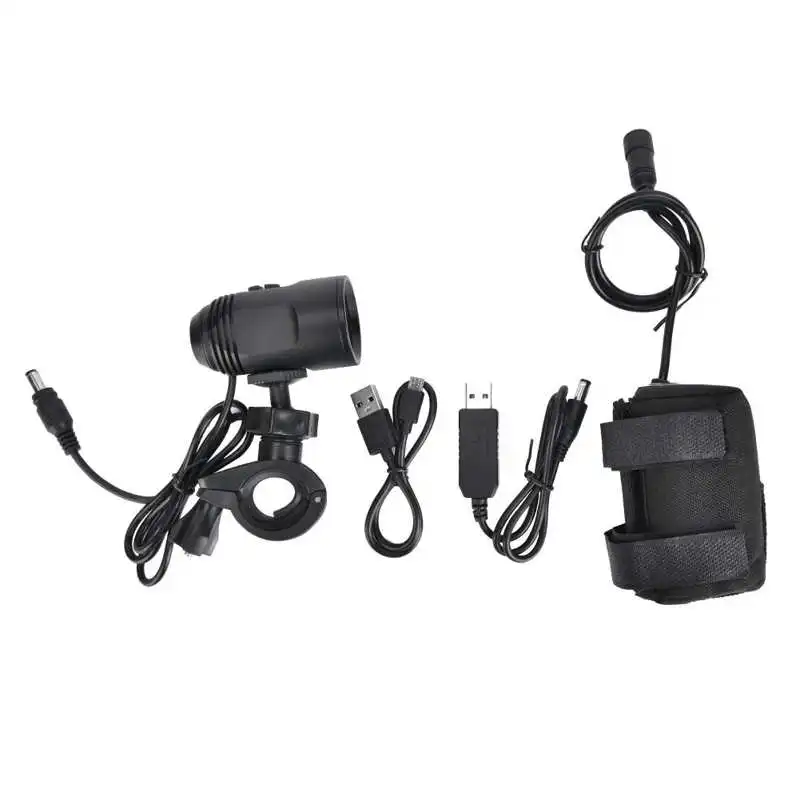 

Bike Front Light Lamp with Record Camera + Battery Cycling Accessory for Bicycle