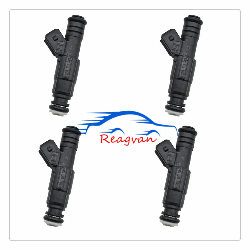 

4 штуки форсунки топливного инжектора 0280156094 для Santana 2000