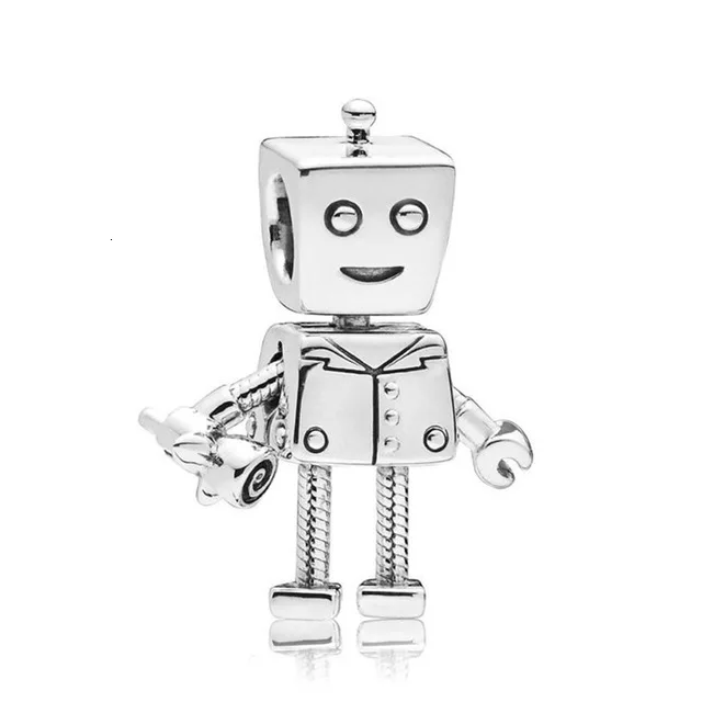 100% 925 Новое Стерлинговое Серебро 2019 День Святого Валентина 797819 rob bot очарование