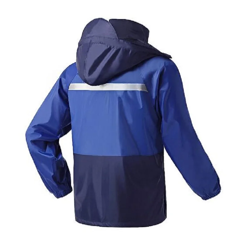 Водонепроницаемый дорожный дождевик мотоциклетный плащ для работы и велосипеда