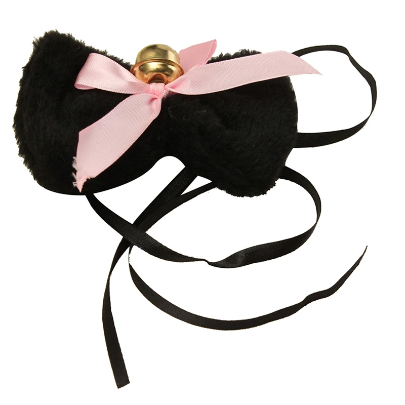 Костюм для косплея котенка кошки горничной аниме перчатки лапы уши хвост