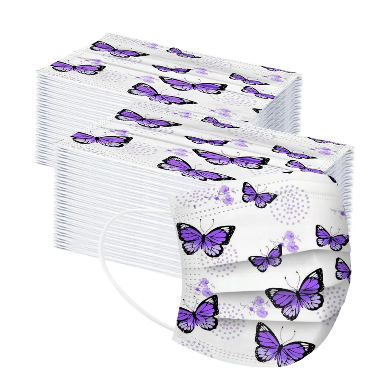 100 шт./50 шт. одноразовые маски-бабочки для детей | Тематическая одежда и униформа