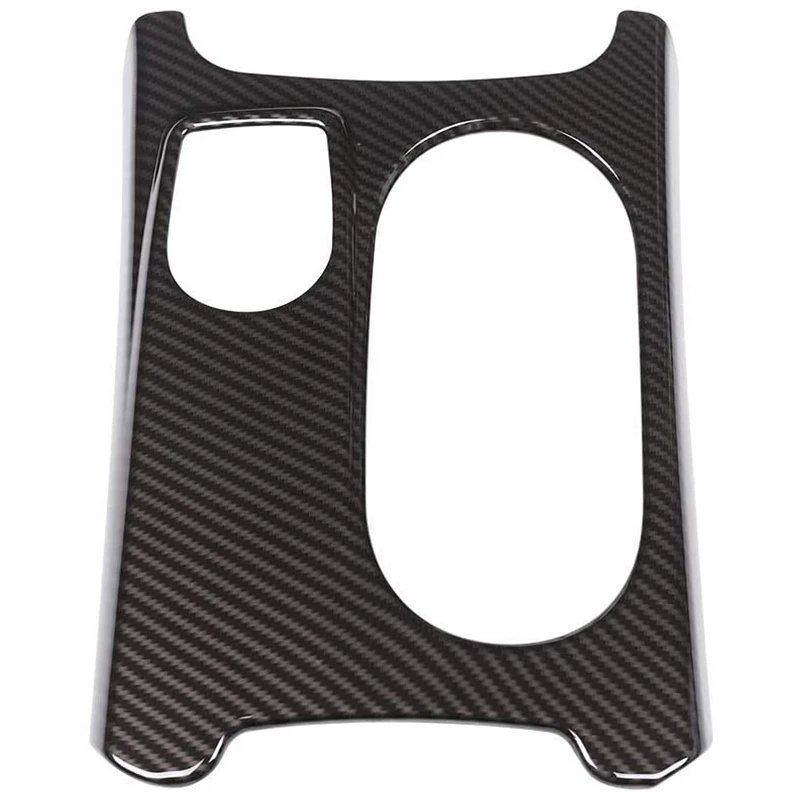 

ABS Carbon Fiber Water Cup Holder Cover 1Pc for Mercedes Benz A/GLA/CLA Class C117 W117 W176 X156 2012-2017