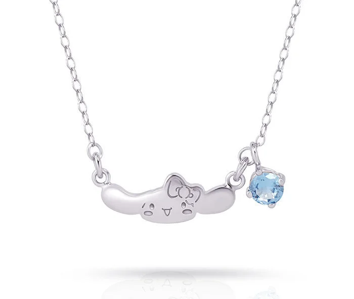 

Gemini Two-Tone Star Moon Sterling Silver Necklace