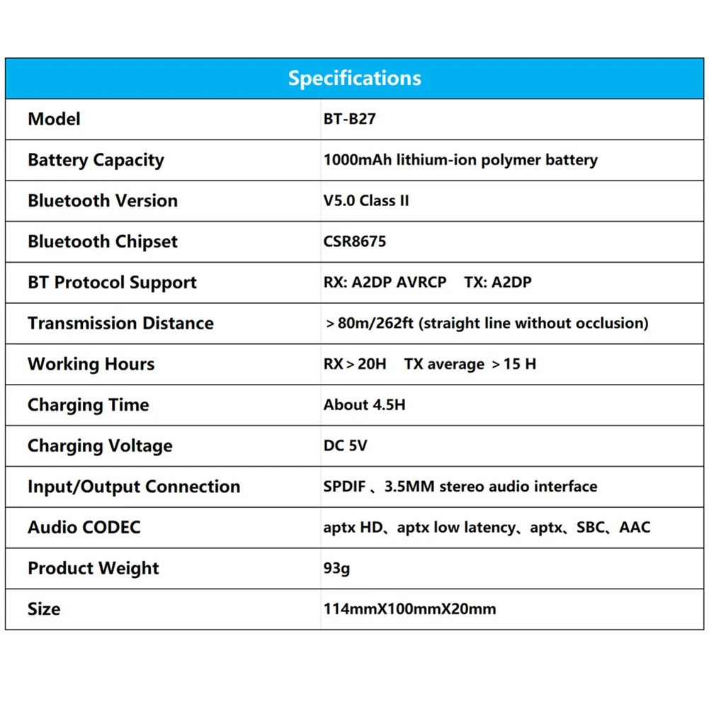 80 м Bluetooth 5,0 передатчик приемник обход 3в1 AptX низкая задержка HD ТВ автомобильный ПК аудио беспроводной адаптер RCA 3,5 мм AUX Jack