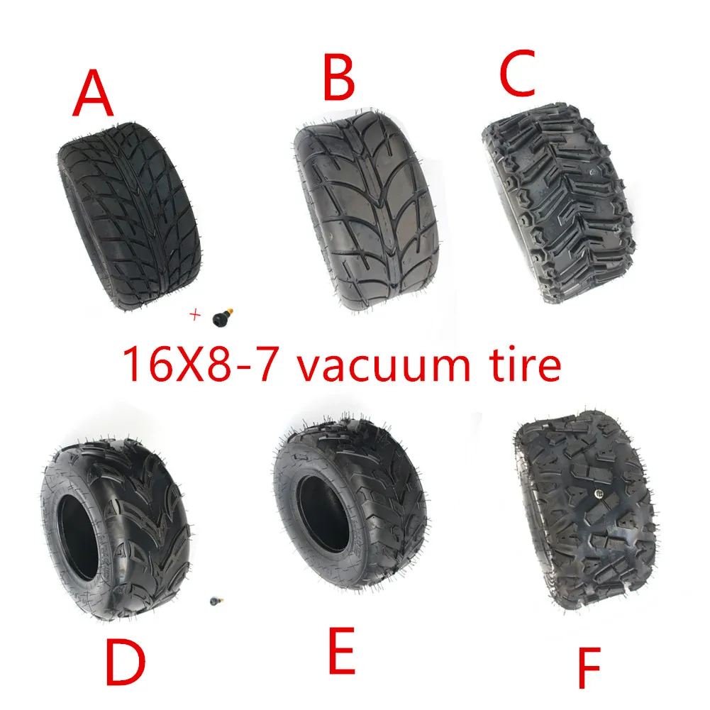 16X8-7 дюймовые вакуумные шины 16*8-7(200/55-7) износостойкие для автомобильных шин