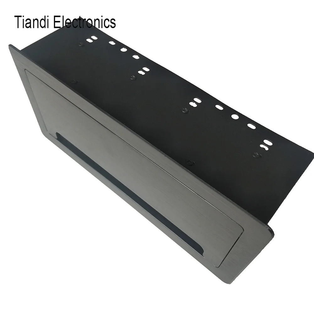 hide embedded multifunction table socket box 3 bit eu power plug brush clamshell office outlet 2 usb charging interface 5v2 1a free global shipping