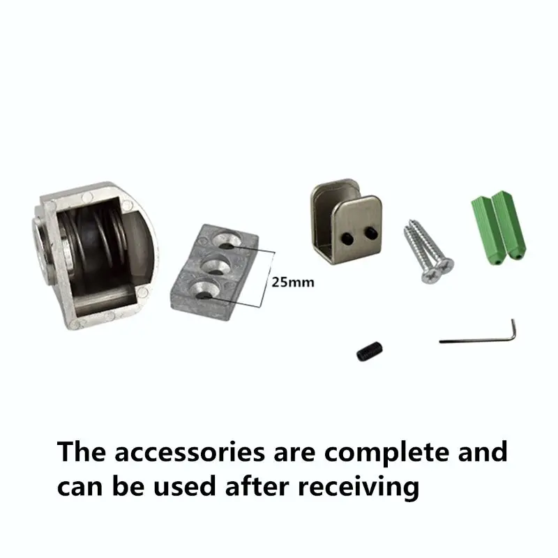 

For Glass Doors Door Stop Casting Powerful Floor-mounted Magnetic Door Stopper X37B