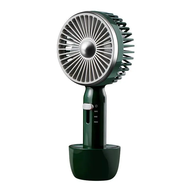

Retro Handheld Fan Mini Silent Small Fan Desktop Electric Fan Outdoor Portable Radiator