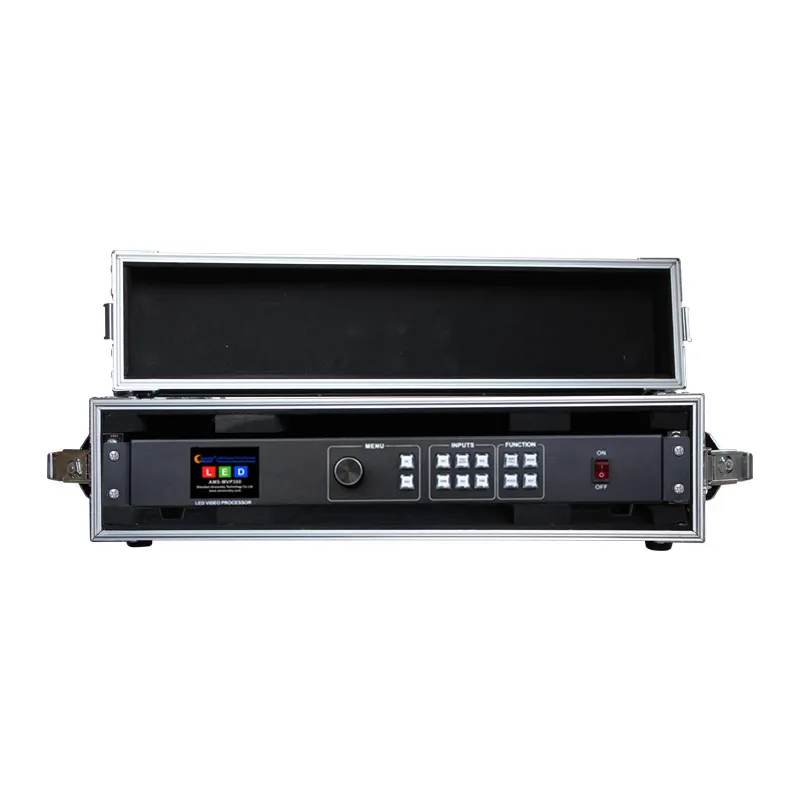 Flight Case For Video Processor 1U 1.5U 2U Safe Sturdy Easy to Carry Suitable For Different Brands of LED Video Processor