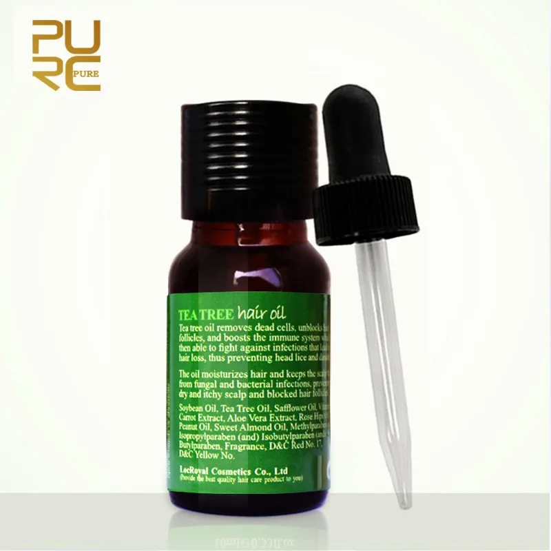 Масло для волос PURC tea tree сухих и поврежденных Горячая Распродажа увлажняет волосы