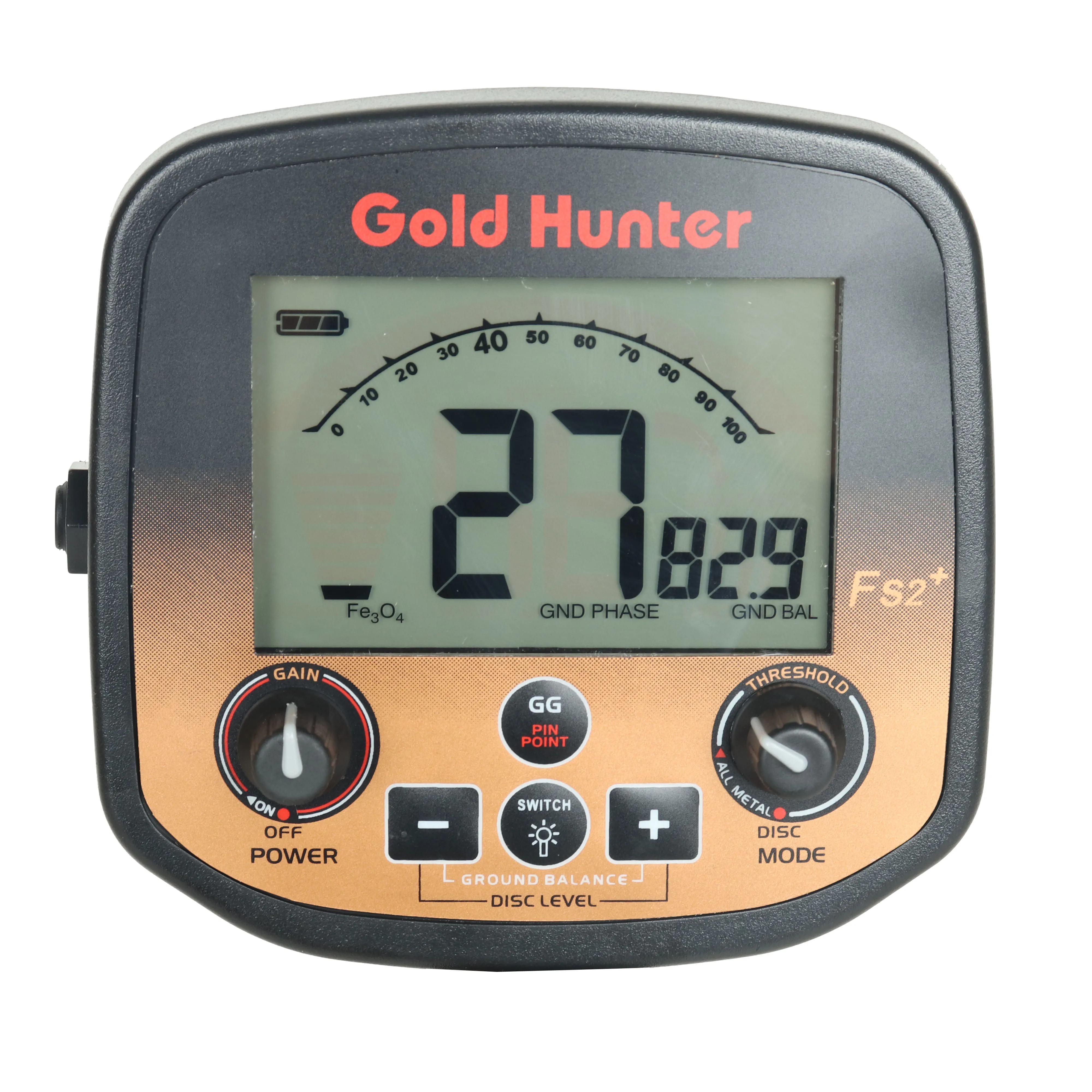 Профессиональный металлический детектор Undergournd FS2 ЖК экран с подсветкой