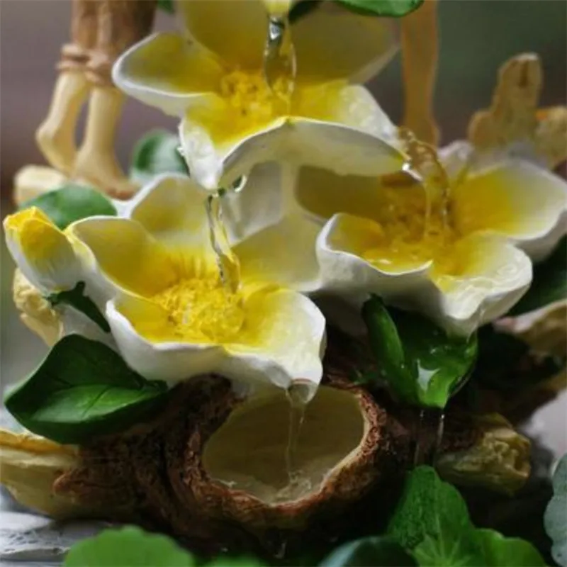 Полимерный парный ангел Европейская водная проекция домашнее украшение фэн шуй