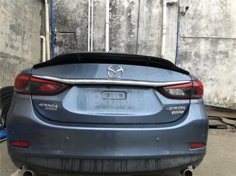 Спойлер для Mazda 6 atenza 2014 2018 АБС пластик Неокрашенный задний спойлер на крыло крышу