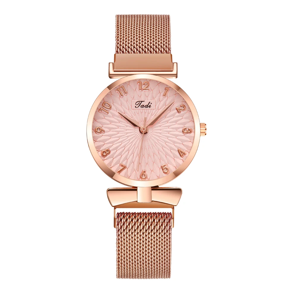 Часы наручные женские кварцевые брендовые роскошные стильные с миланским