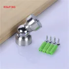 Сверхкороткая дверная всасывающая Магнитная дверная стопор 5,6 см из нержавеющей стали для ванной спальни Мини дверные стопоры с винтами