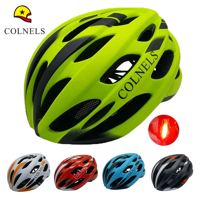Шлем Мужской скоростной для триатлона велосипедный шлем с подсветкой трассы и |