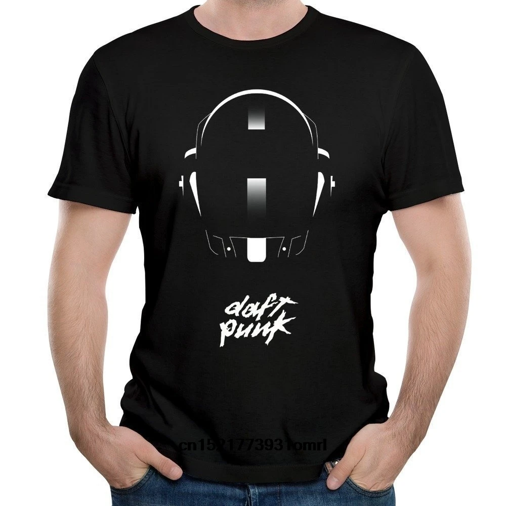 Мужская футболка Daft Helmet Punk Classic Logo крутые футболки 100% хлопок смешная Новинка для