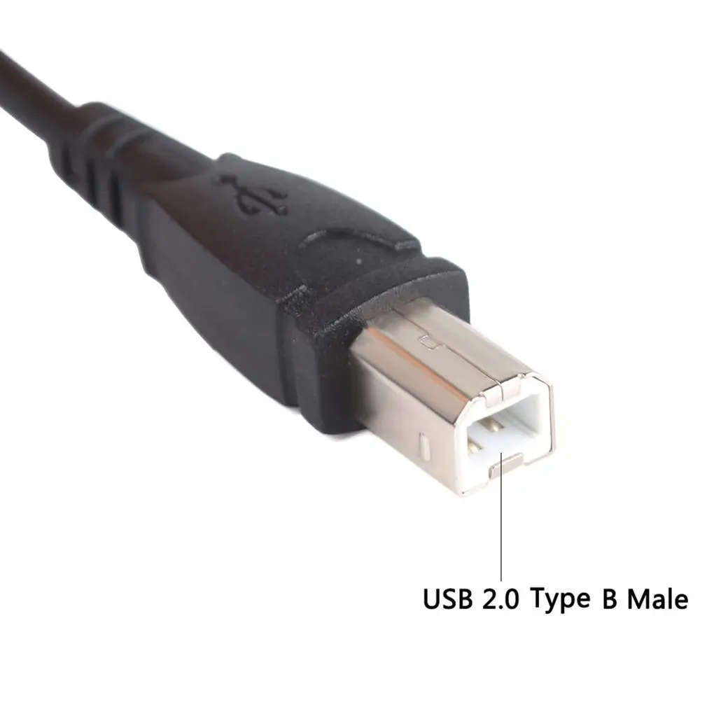 Высококачественный трендовый Кабель адаптер для принтера со штекером USB типа A на