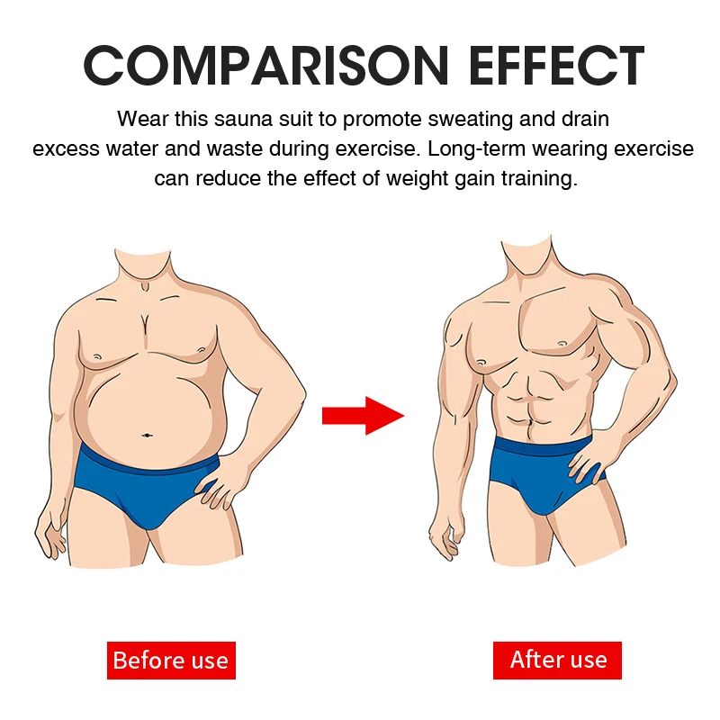 

Burvogue Men Body Shaper Sauna Vest Waist Trainer Double Belt Sweat Shirt Corset Top Abdomen Slimming Shapewear Fat Burn Fitness