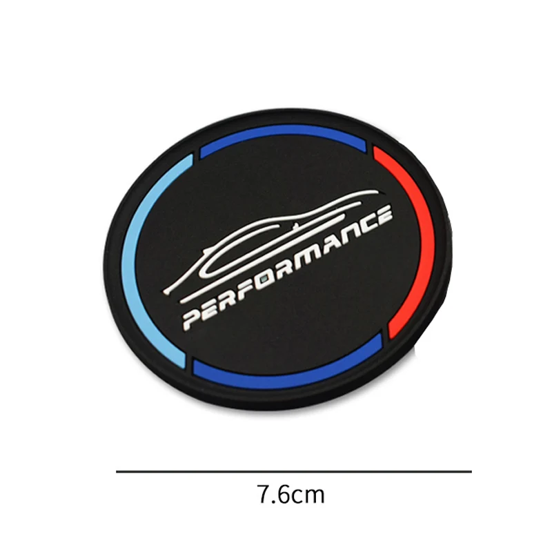 2 Pcs Universal Car Cup Mats Non-slip Mat Silicone Water Anti-Slip Slip Covers Interior Decoration Styling Accessories | Автомобили и