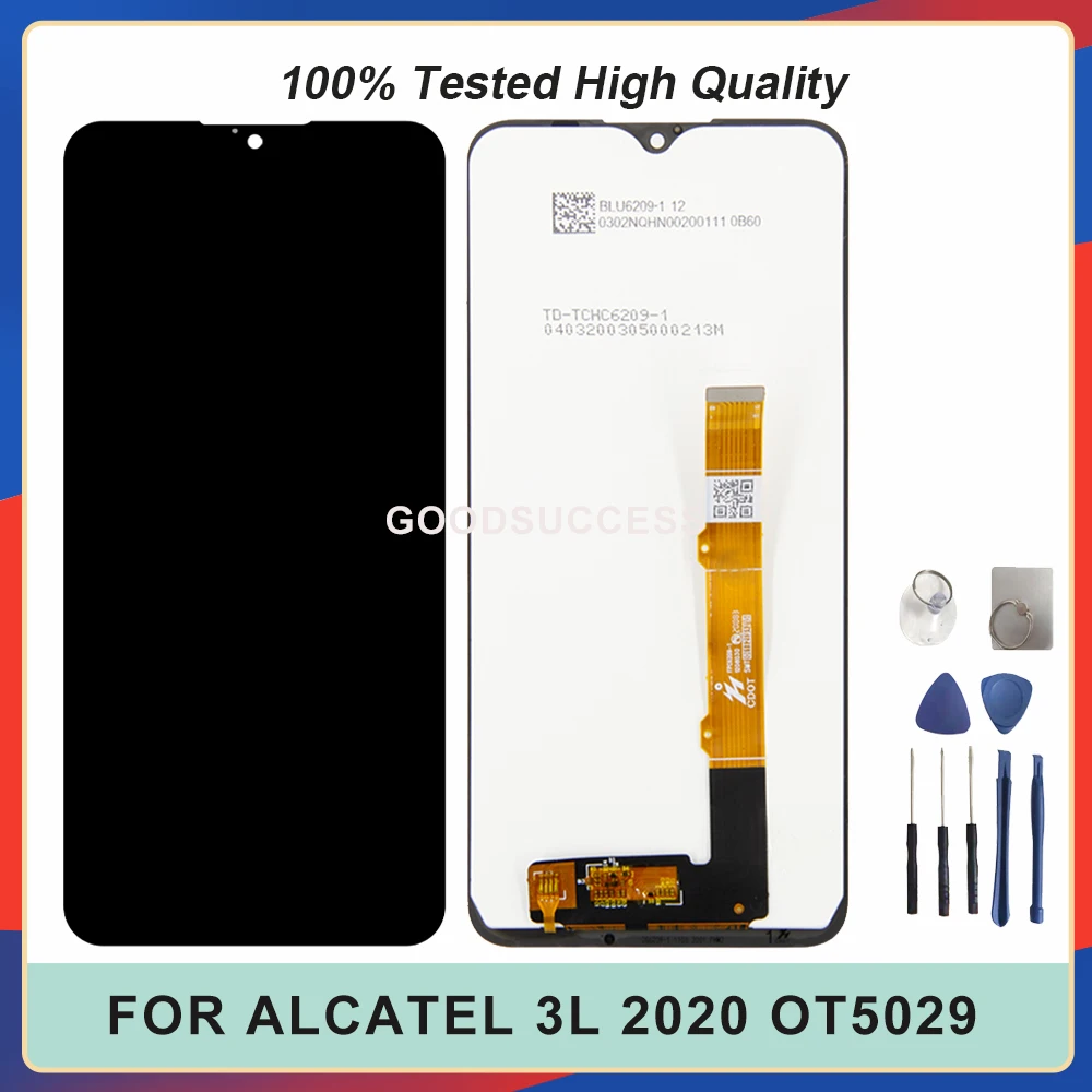 

100% Tested For Alcatel 3L 2020 OT5029 5029D 5029Y 5029U 5029 LCD Display Touch Screen Digitizer Glass Assembly
