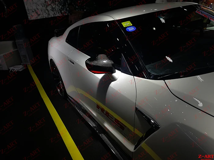 Z-ART Крышка для зеркала из углеродного волокна GTR R35 зеркало заднего вида