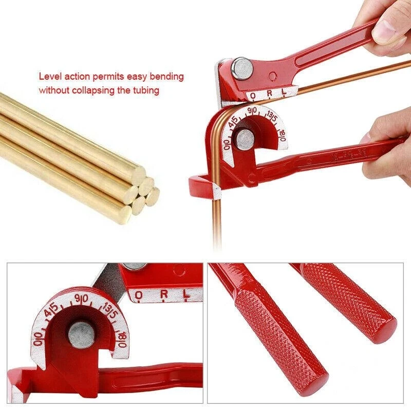Multifunction 3 In 1 Pipe Bending Tool Combination Tube Bender 90 180 Degree Machine 1/4in 5/16in 3/8in Hand Tools | Инструменты