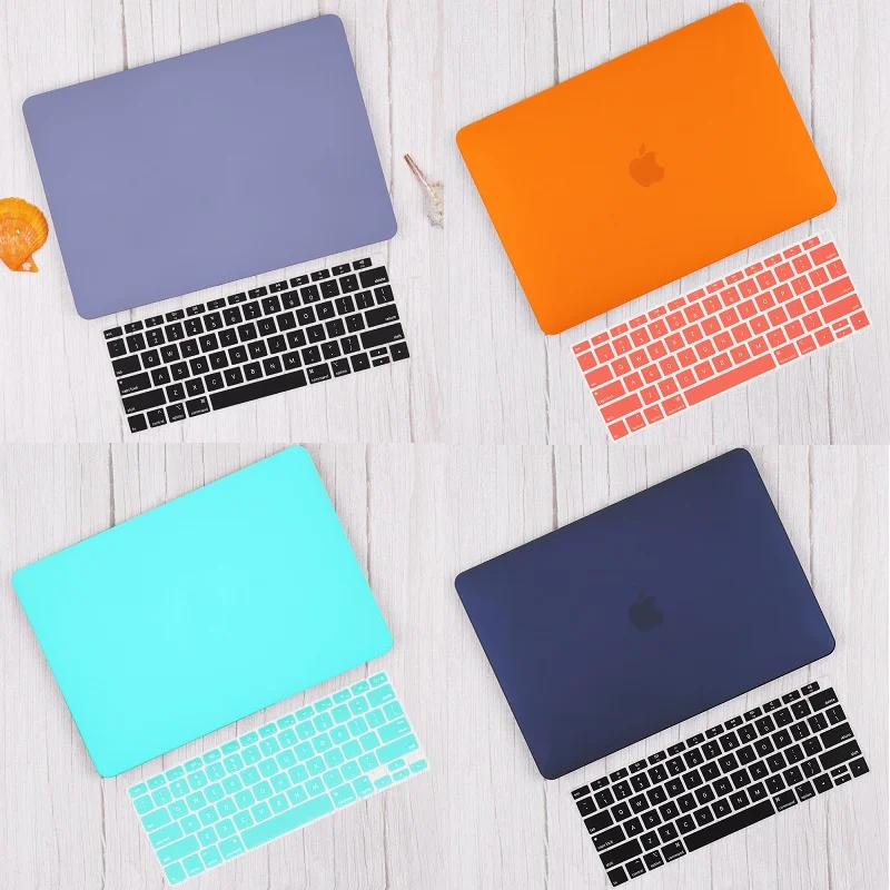 Матовый Кристальный жесткий чехол с клавиатурой для 2019 Macbook Pro 13 TouchBar A2159 New Air A1932