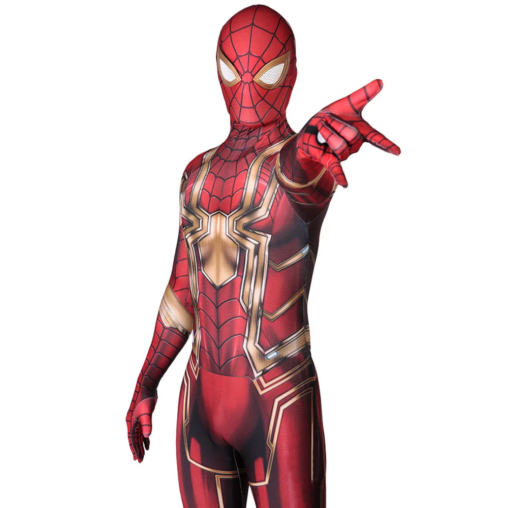 Костюм золотого человека для косплея Колготки с цифровым принтом комбинезоны