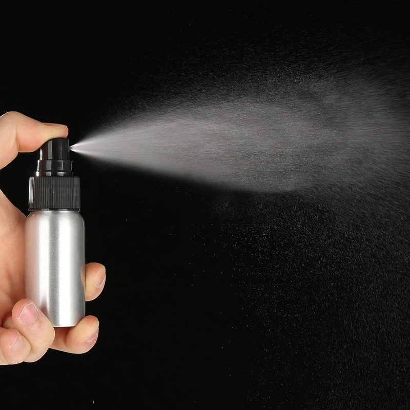 Aluminum Pump Spray Mist Bottle Dispenser Perfume Atomiser Silver 100ml | Красота и здоровье