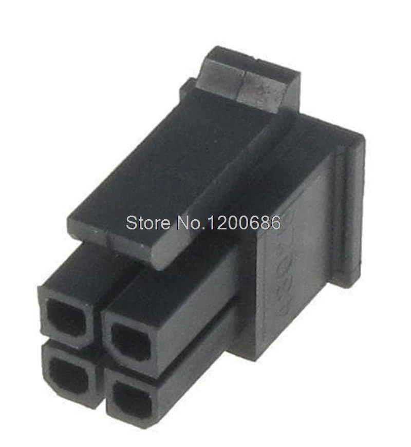 4P 430250400 Micro-Fit 3 0 Корпус розетки двухрядный 4 контура 4-контактный штепсельной вилки