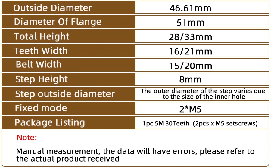 polia de distribuição furo largura da entrada da polia para largura dentada bf