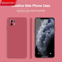 Breakpoint Xiaomi Mi 11 Case Cover For 9 10S 10 Pro Ultra Mi11 Xaiomi Shell SE CC9 Poco F3 F2 X3 NFC M3 10T 9T Lite