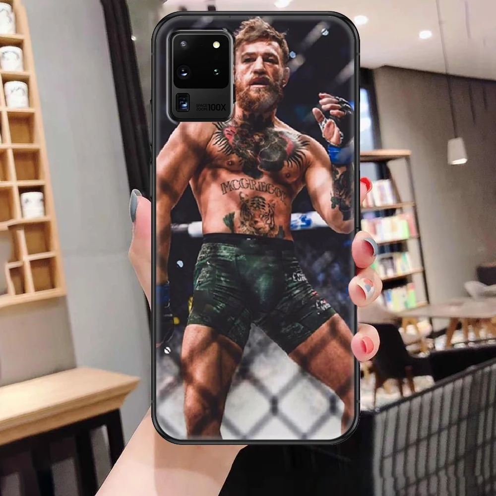Чехол Conor McGregor для Samsung Galaxy Note 4 8 9 10 20 S8 S9 S10 S10E S20 Plus UITRA Ультрачерный чехол из ТПУ -